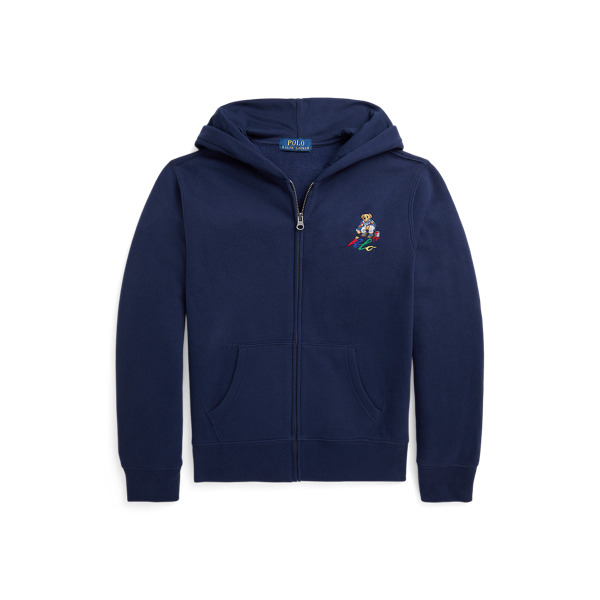 Polo Bear Fleece Full-Zip Hoodie