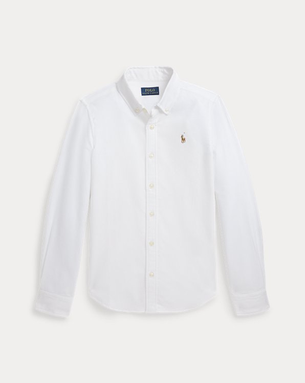 Camisa Oxford de algodão