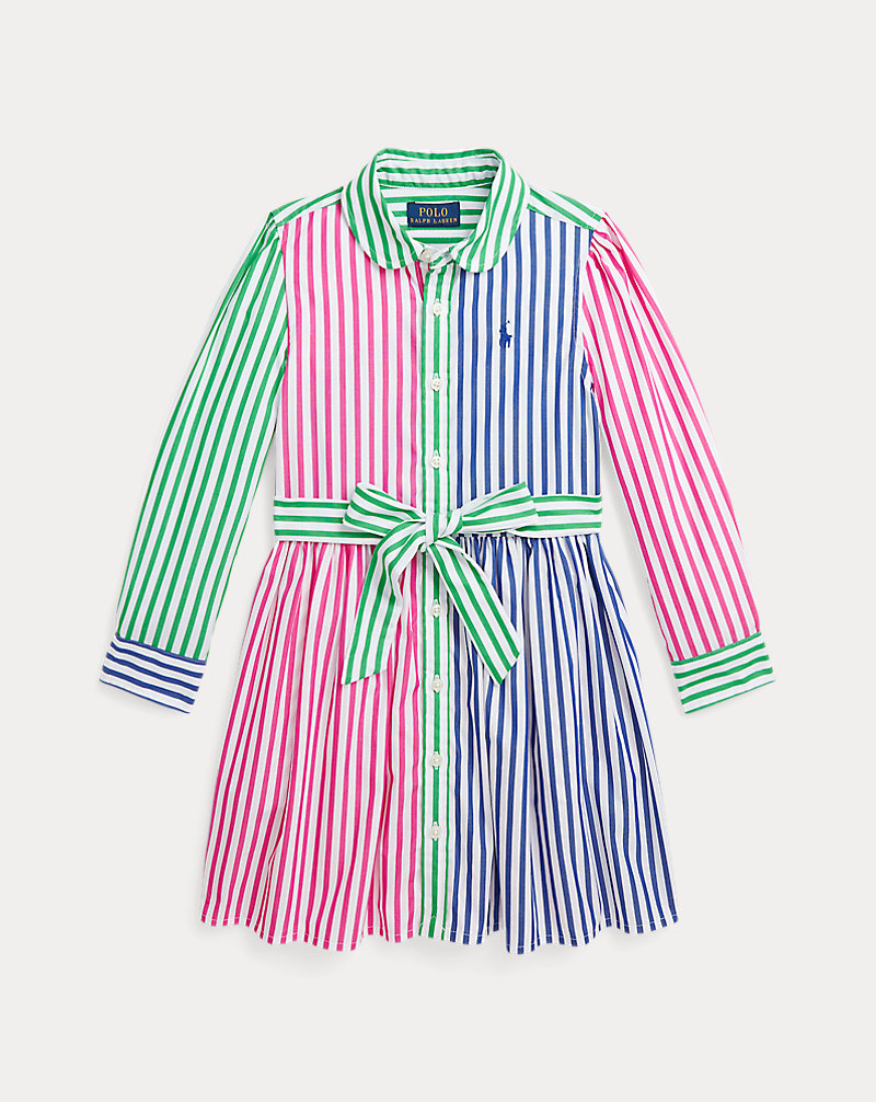 Striped Cotton Poplin Fun Shirtdress GIRLS 1.5–6.5 YEARS 1