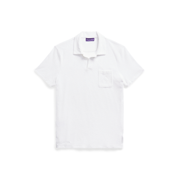 Monogram Terry Polo Shirt for Men Ralph Lauren® UK