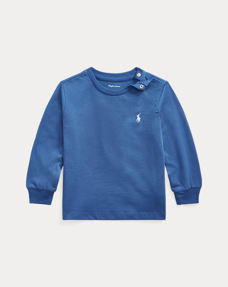 Cotton Jersey Long-Sleeve T-shirt Baby Boy 1