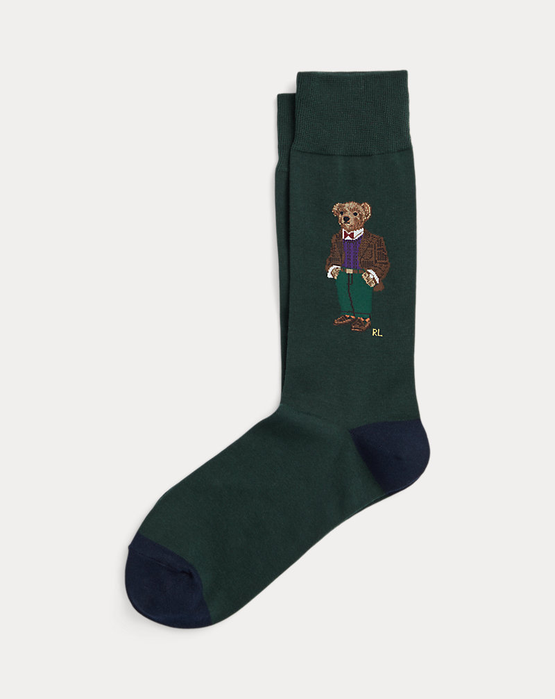Polo Bear Cotton-Blend Trouser Socks Polo Ralph Lauren 1