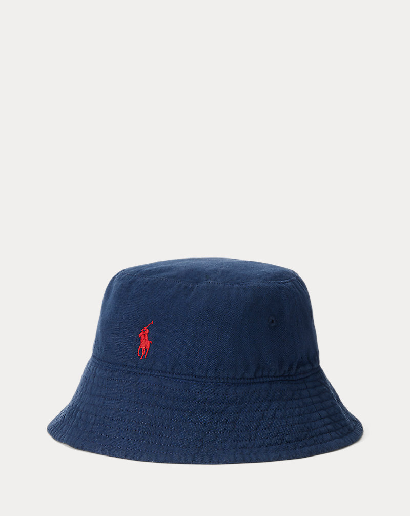 Linen Bucket Hat Polo Ralph Lauren 1