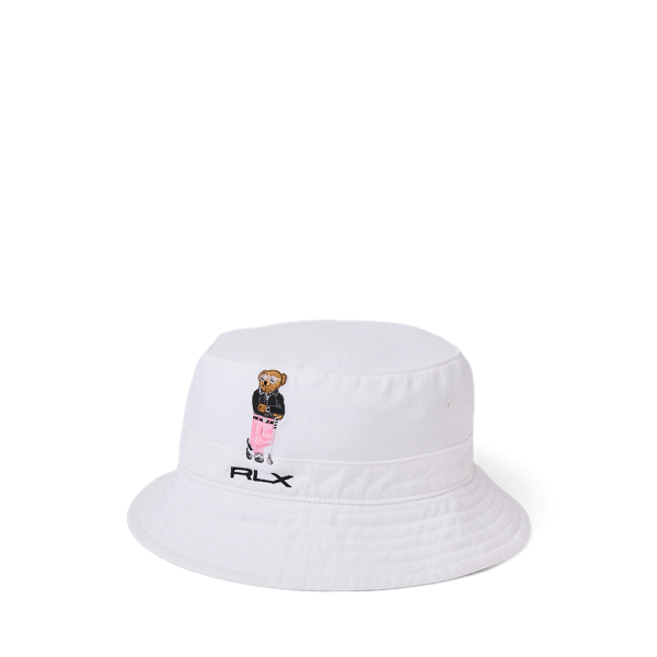 Polo Bear Cotton Bucket Hat