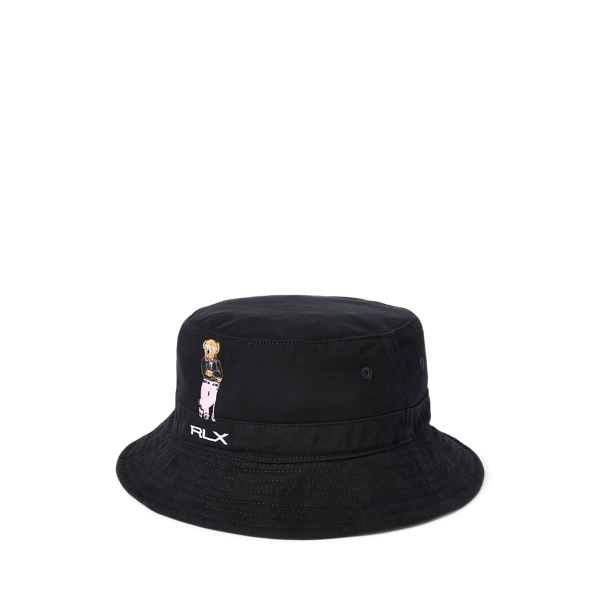 Polo Bear Cotton Bucket Hat