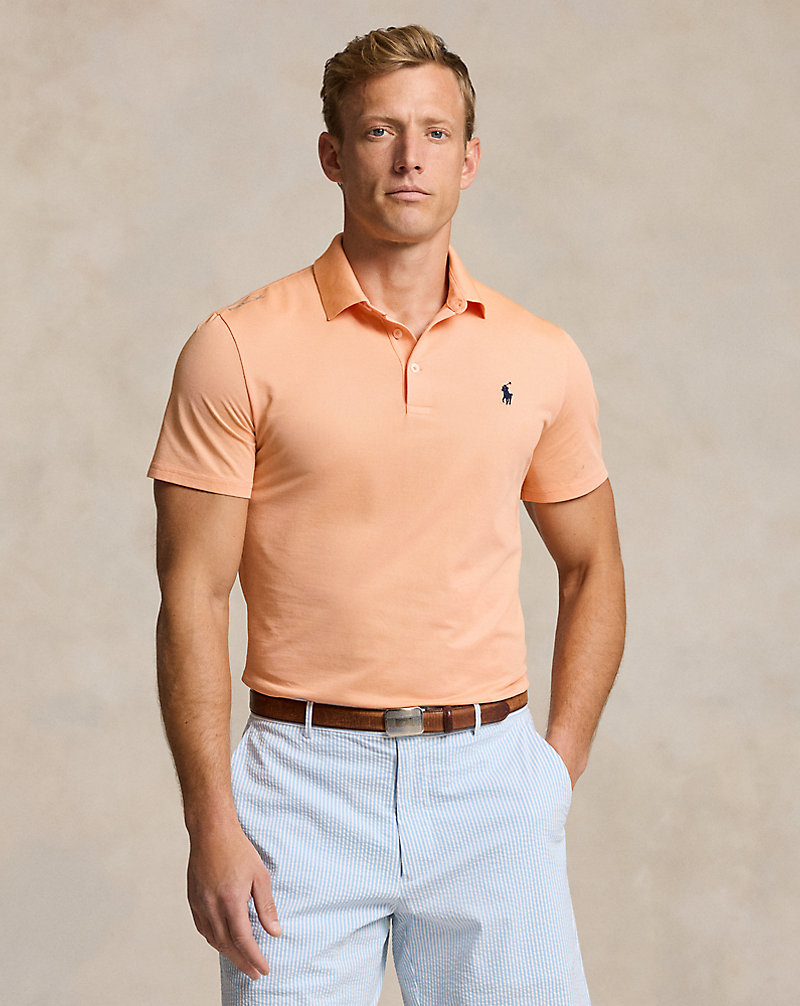 Tailored Fit Performance Mesh Polo Shirt RLX Golf 1
