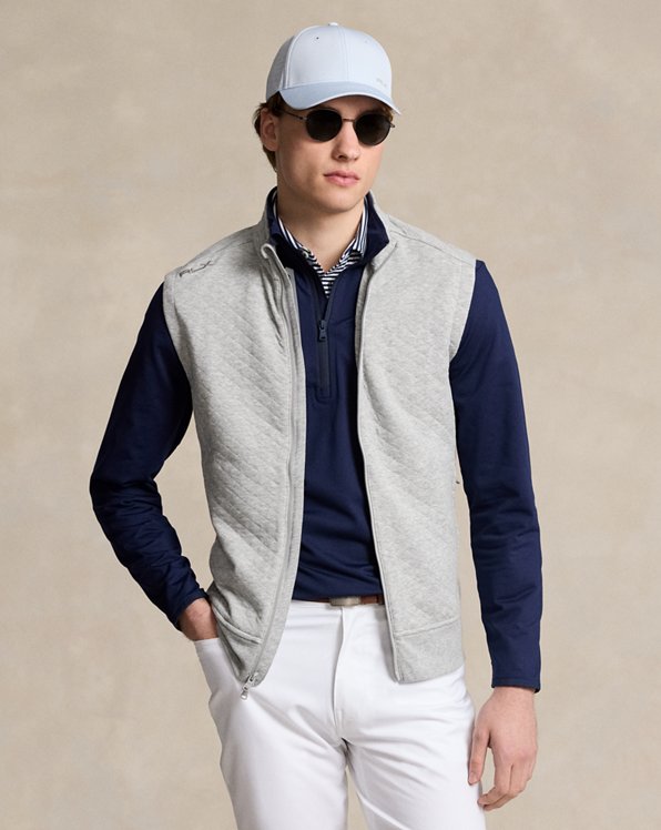 Quilted Double-Knit Gilet