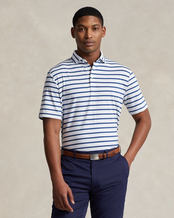 Classic fit stretch jersey Polo-shirt