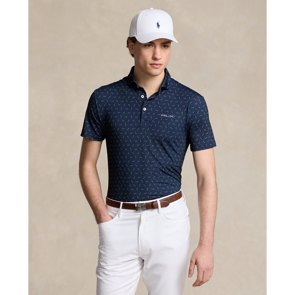 Tailored-Fit Poloshirt mit „RLX“-Druck