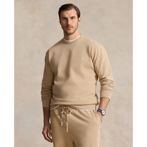 Chaps by Ralph Lauren Big & Tall Pull ras du cou pour homme 100 % coton,  Crème. : : Mode