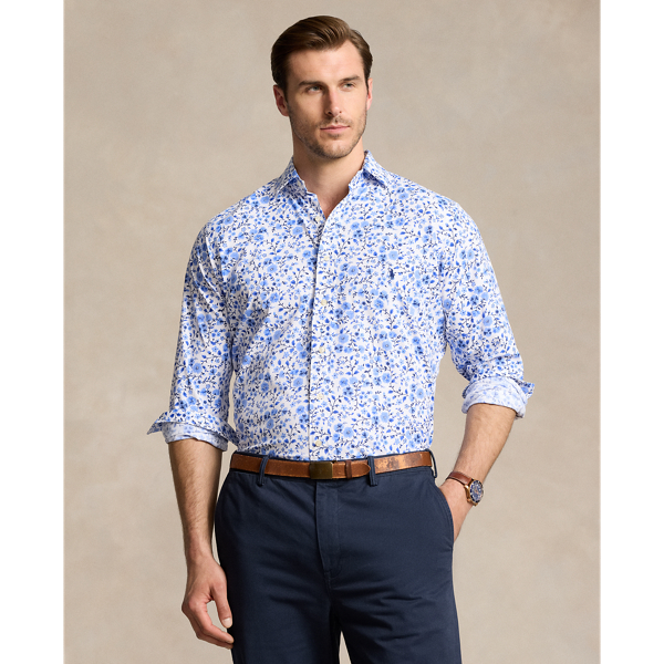 Floral Performance Twill Shirt