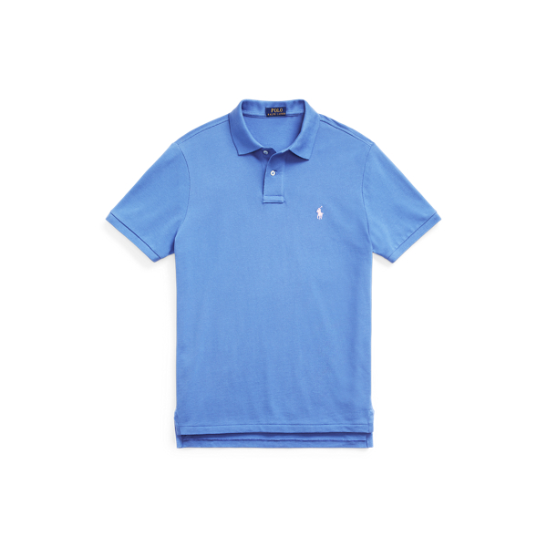 Custom Slim Fit Mesh Polo Shirt for Men | Ralph Lauren® UK