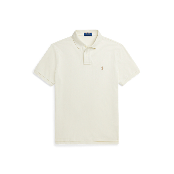 Custom Slim Fit Mesh Polo Shirt Polo Ralph Lauren 1