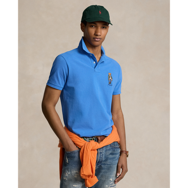 Camisa Polo Bear Custom Slim Fit