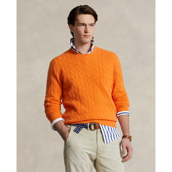 The Iconic Cable-Knit Cashmere Jumper Polo Ralph Lauren 1