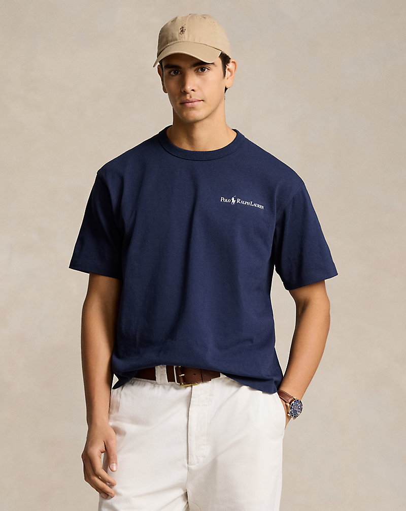 Relaxed-Fit Jersey-T-Shirt mit Logo Polo Ralph Lauren 1