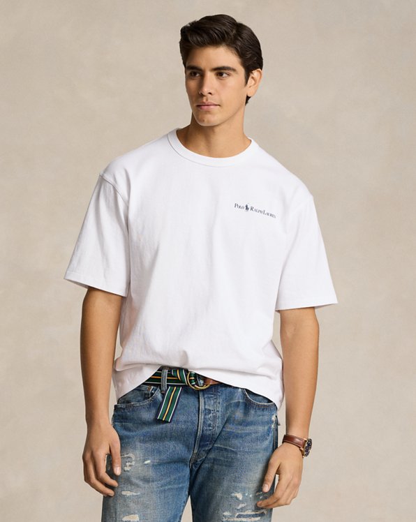 Relaxed Fit Logo Jersey T-Shirt