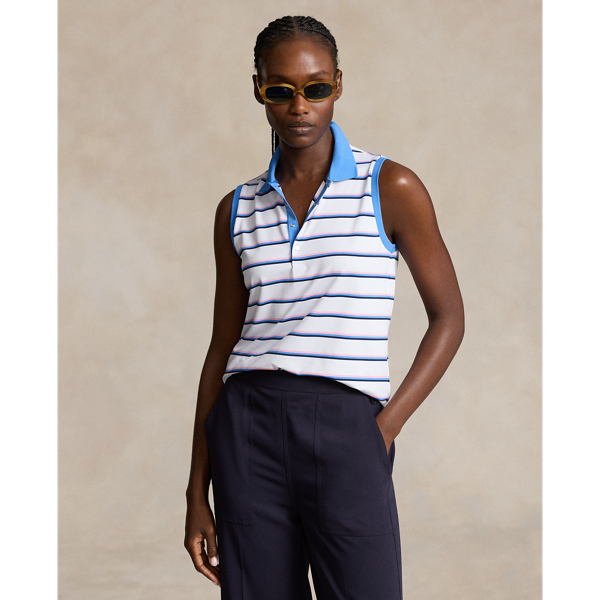 Tailored Fit Sleeveless Polo Shirt RLX Golf 1
