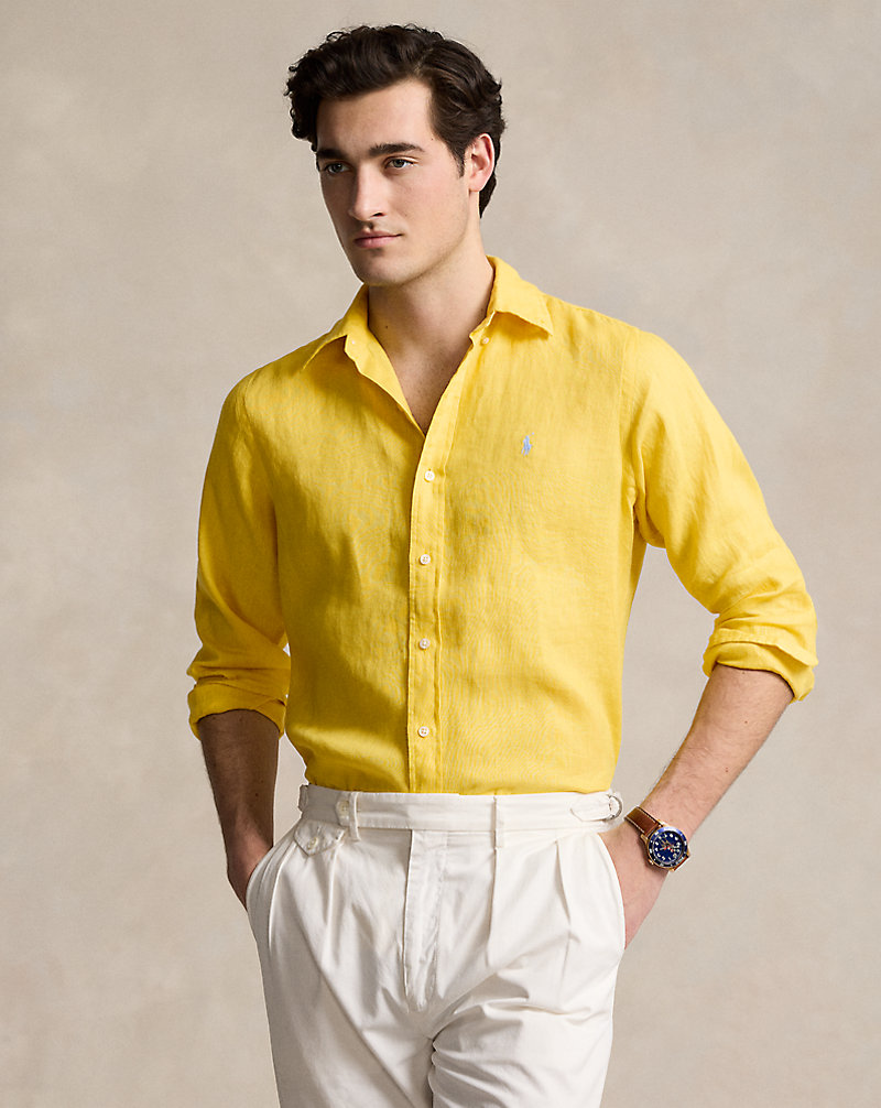 Camisa Custom Fit de lino Polo Ralph Lauren 1