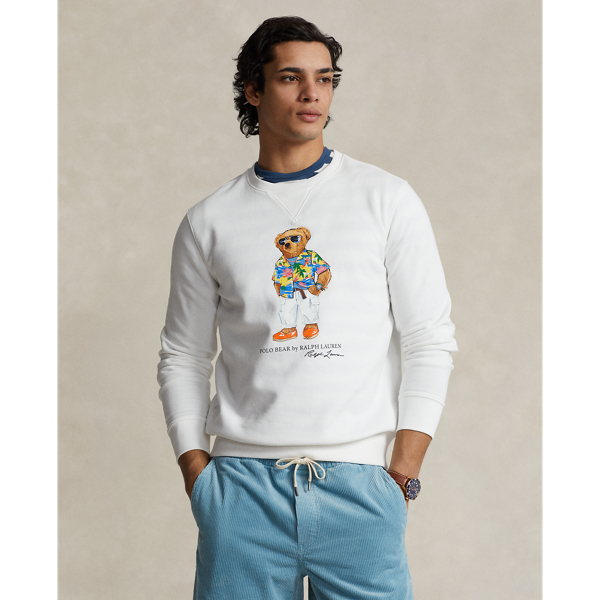 Fleece-Sweatshirt mit Polo Bear
