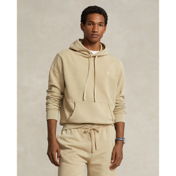 Loopback fleece hoodie