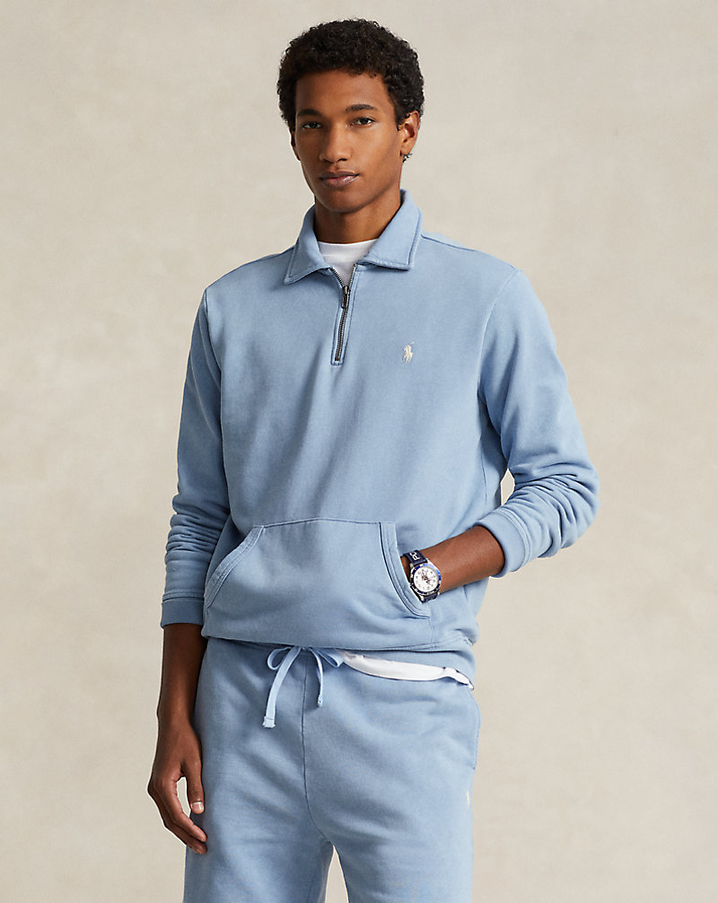 Loopback Fleece Quarter-Zip Sweatshirt Polo Ralph Lauren 1