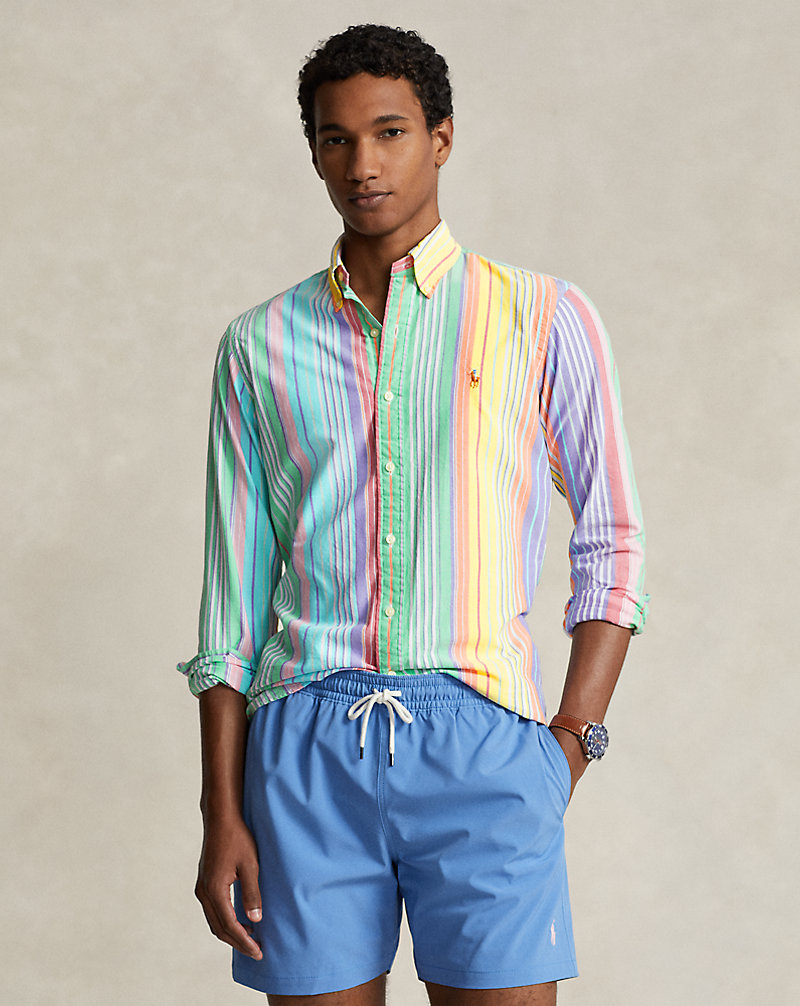 Custom-Fit Oxfordhemd mit Streifen Polo Ralph Lauren 1