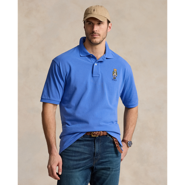 Polo Bear Mesh Polo Shirt