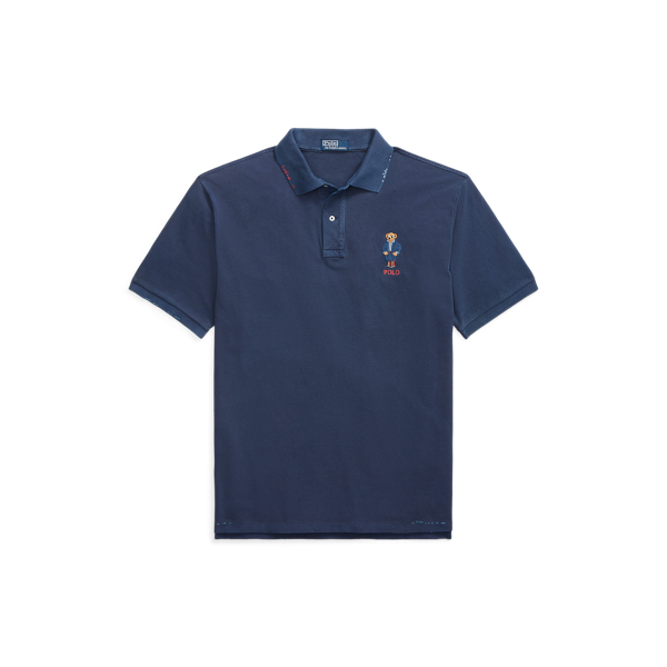 Polo Bear Mesh Polo Shirt for Men | Ralph Lauren® UK