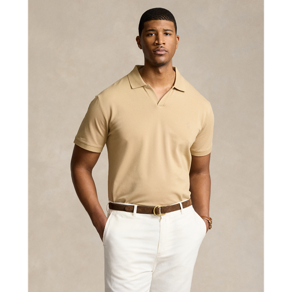 Polo marron hombre top