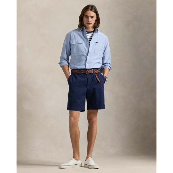 8 Inch Relaxed Fit Chino Short