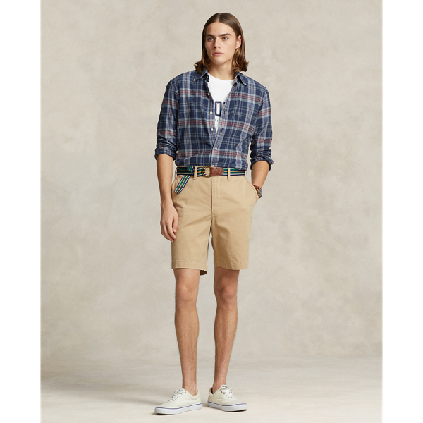 8-Inch Relaxed Fit Chino Short