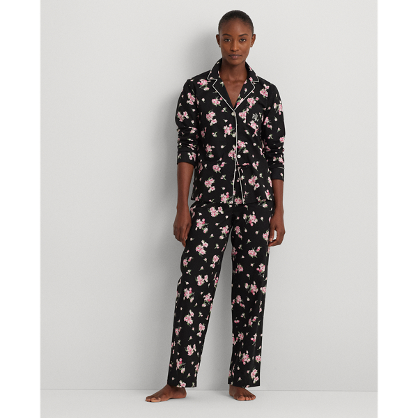 Floral Poplin Sleep Set