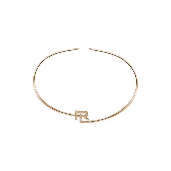 RL 18K Rose Gold &amp; Diamond Necklace