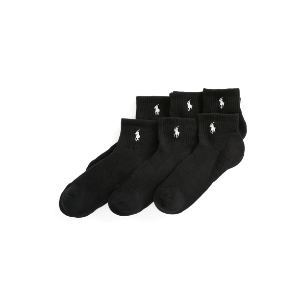 Cotton-Blend Quarter-Crew Sock 6-Pack