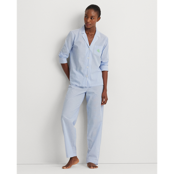 Women's Blue Lauren Petite Sleepwear