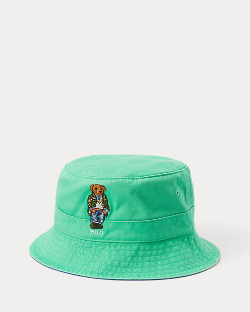Polo Bear Twill Bucket Hat