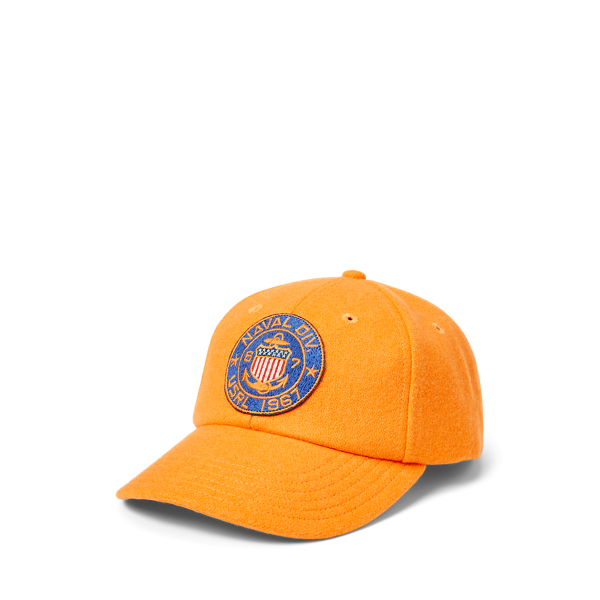 Wool-Blend Fitted Ball Cap