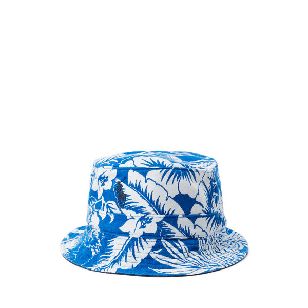 Cotton-Blend Terry Bucket Hat Polo Ralph Lauren 1