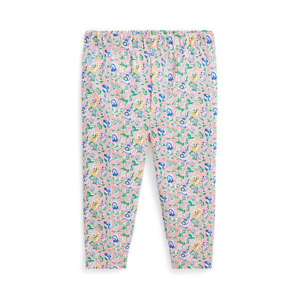 Floral Stretch Jersey Legging Baby Girl 1