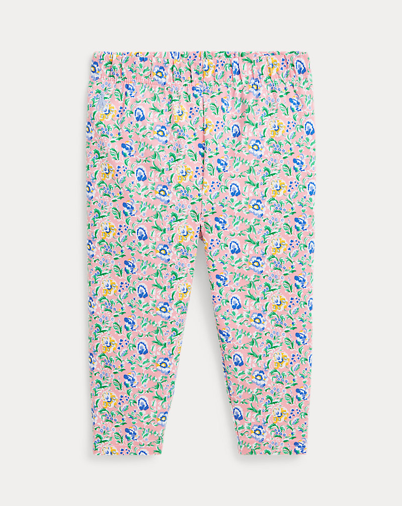 Floral Stretch Jersey Legging Baby Girl 1