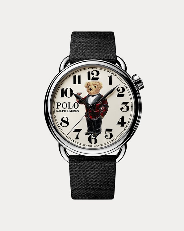 42 MM horloge met Tartan Polo Bear