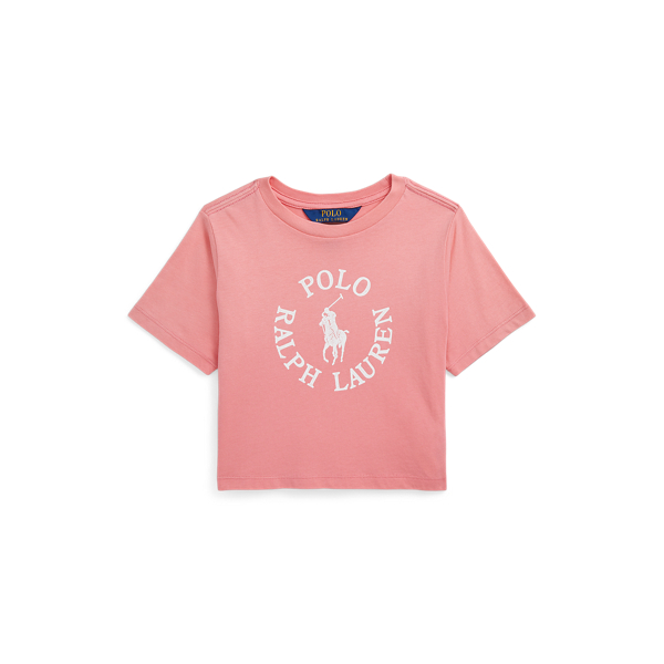 Big Pony Logo Cotton Jersey Tee