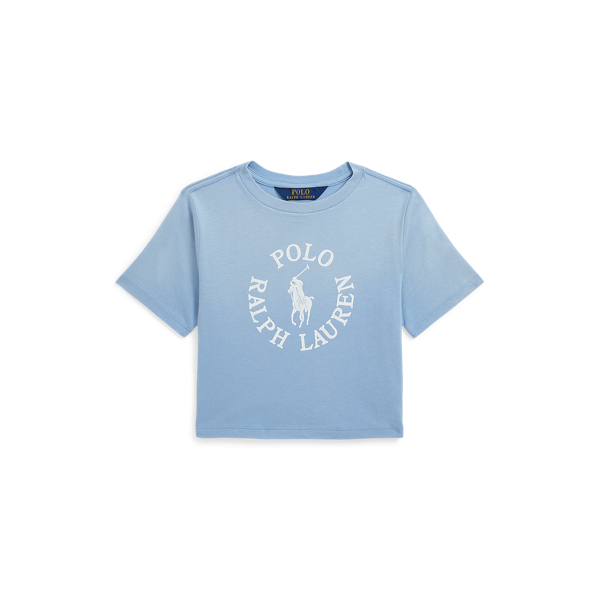 Big Pony Logo Cotton Jersey Tee