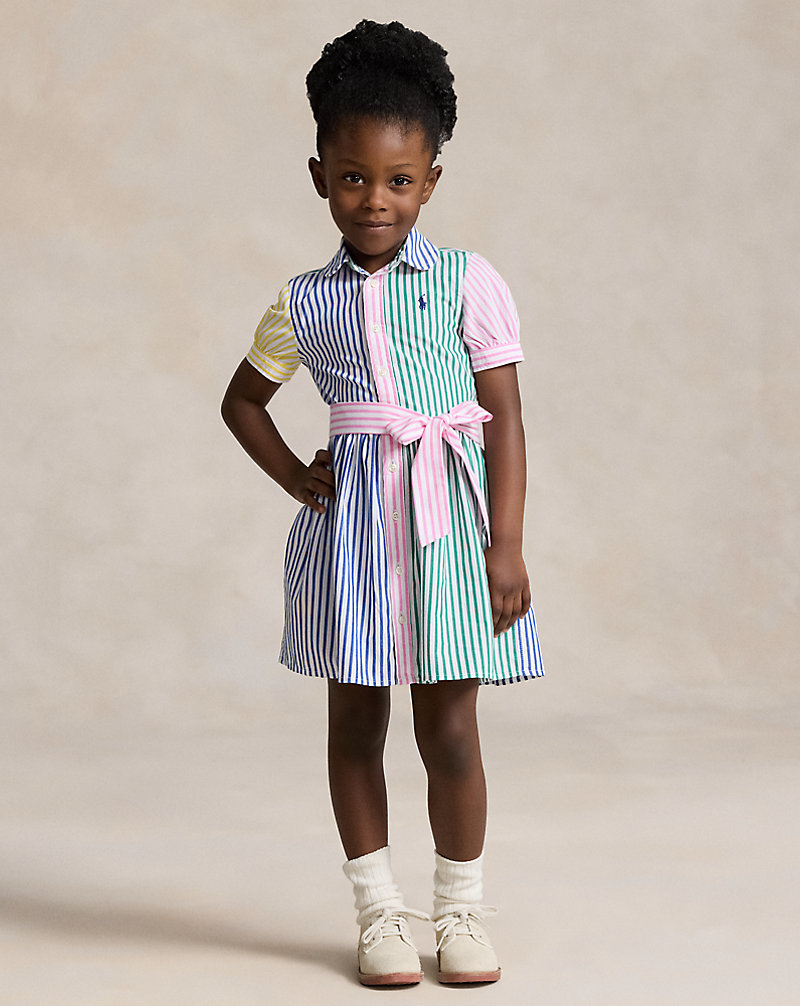 Striped Cotton Fun Shirtdress GIRLS 1.5–6.5 YEARS 1
