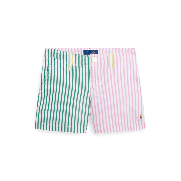 Striped Cotton Fun Short