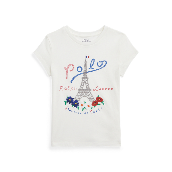 Cotton Jersey Graphic Tee Girls 2-6x 1