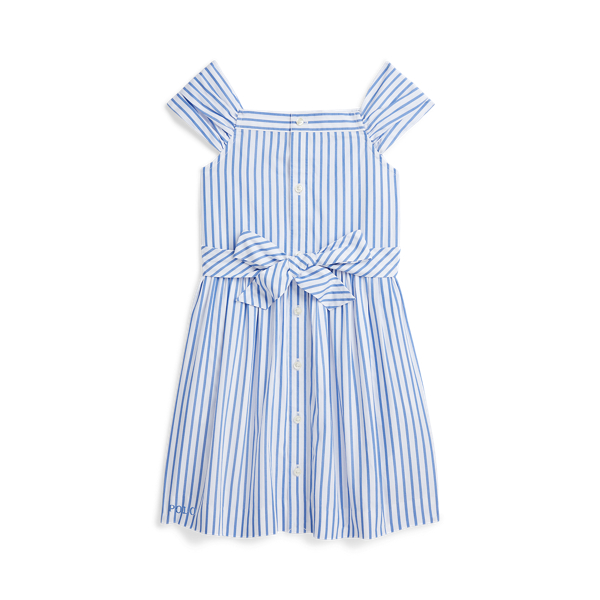 Striped Cotton Poplin Dress GIRLS 1.5–6.5 YEARS 1