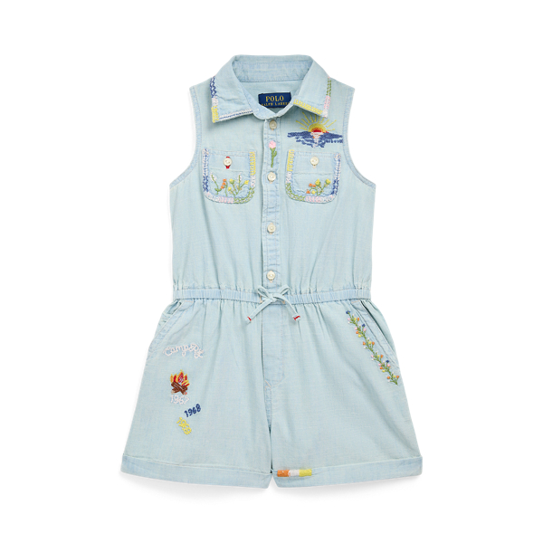 Romper POLO RALPH LAUREN Kids color Multicolor