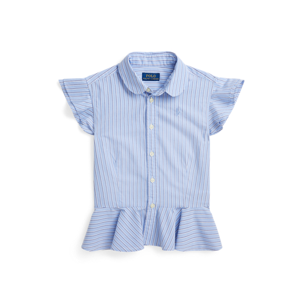 How To Style A Stripe Peplum Top | Poor Little It Girl